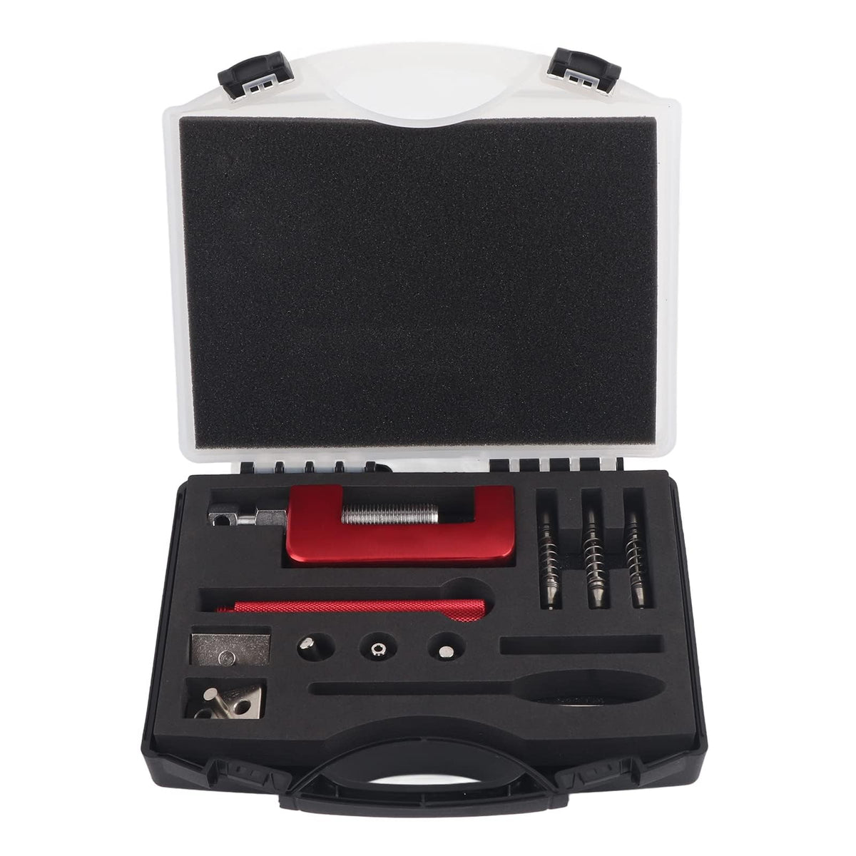 Motorcycle Chain Breaker Tool Set, 12-Piece Riveting Kit O9584