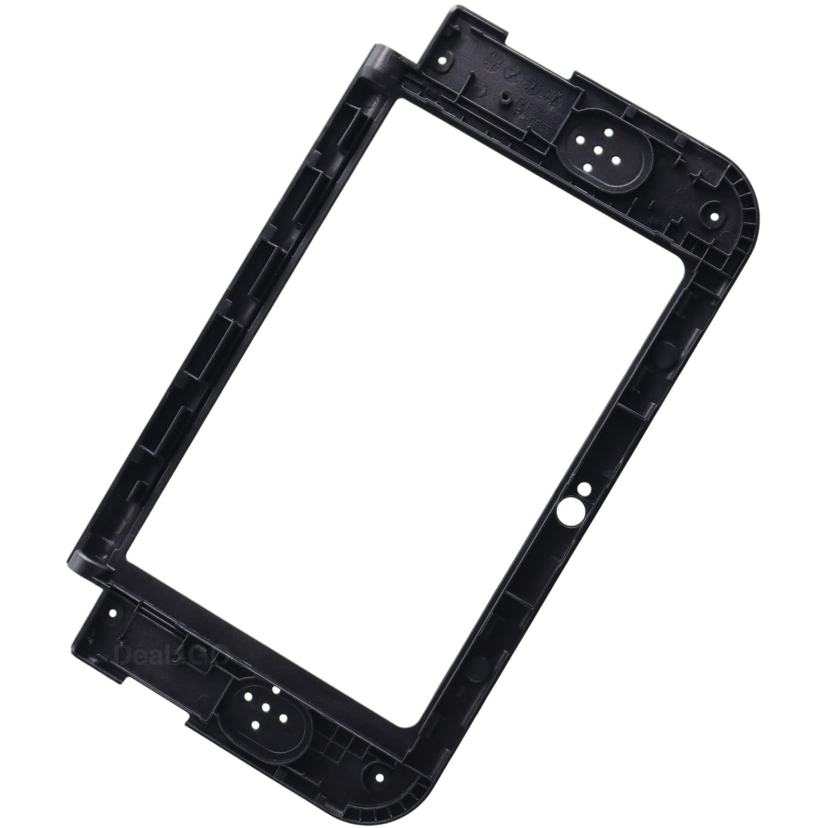 Black LCD Front Frame Housing Shell Case Cover Plate Replacement for New 3DS XL W8918