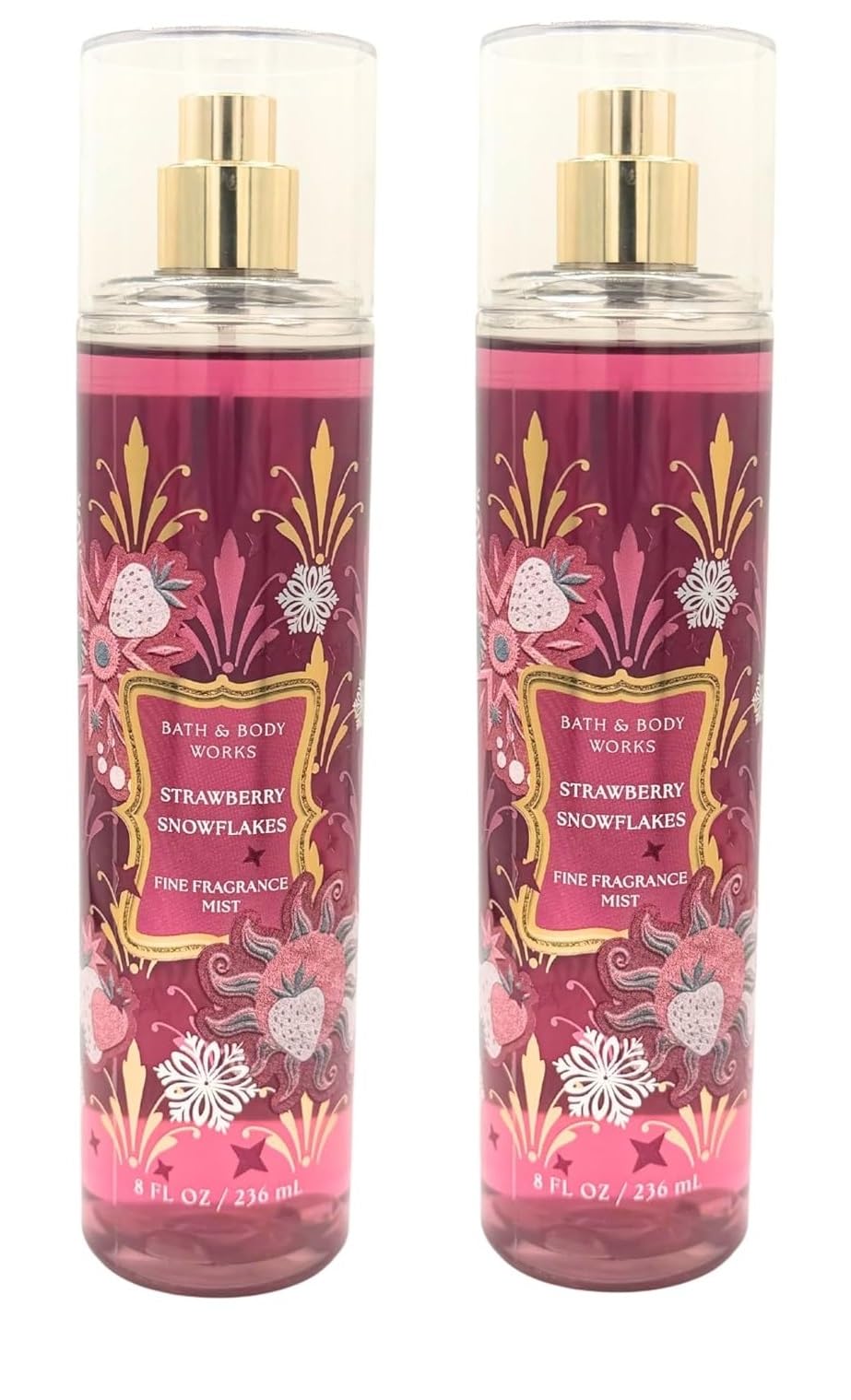 Strawberry Snowflakes Mist 8 oz Pack of 2 Z31246