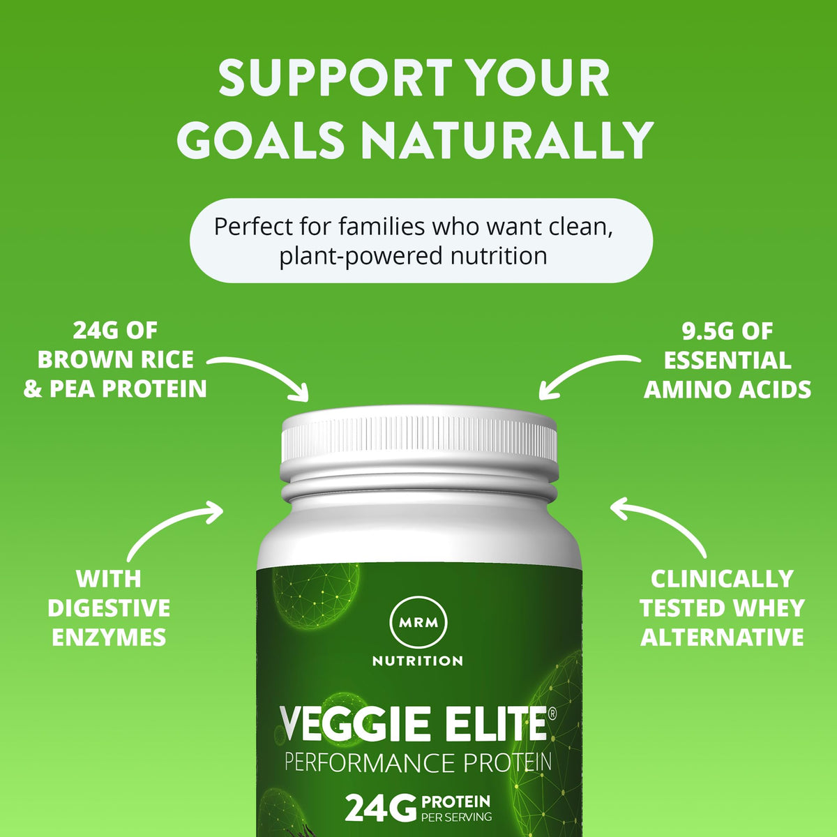 Vegan Vanilla Bean Protein 30 Servings I94518
