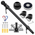 7FT Flag Pole Kit with Solar Light W593114