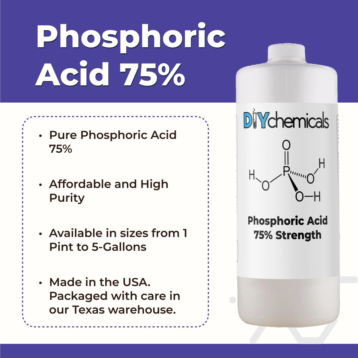 Phosphoric Acid 75% 1 Pint E7326