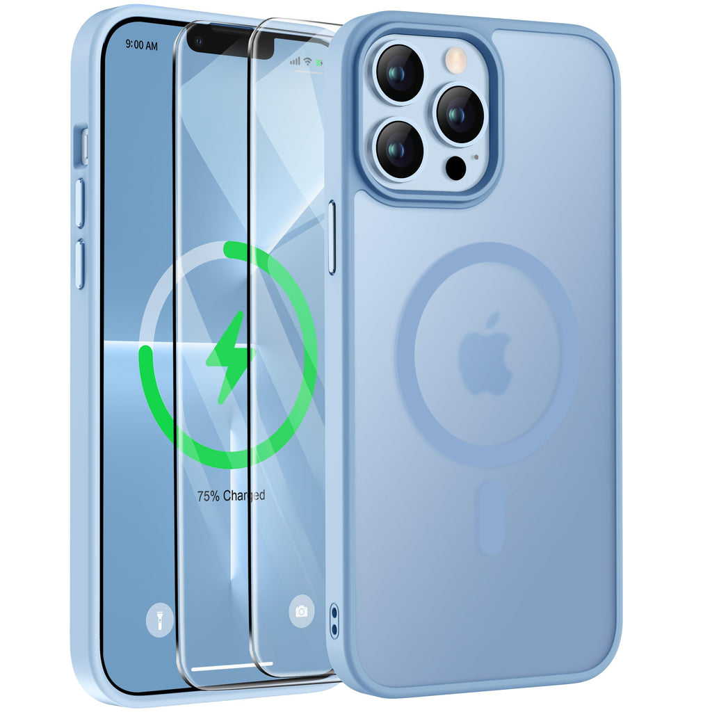 Sky Blue iPhone 13 Pro Max Case V4487