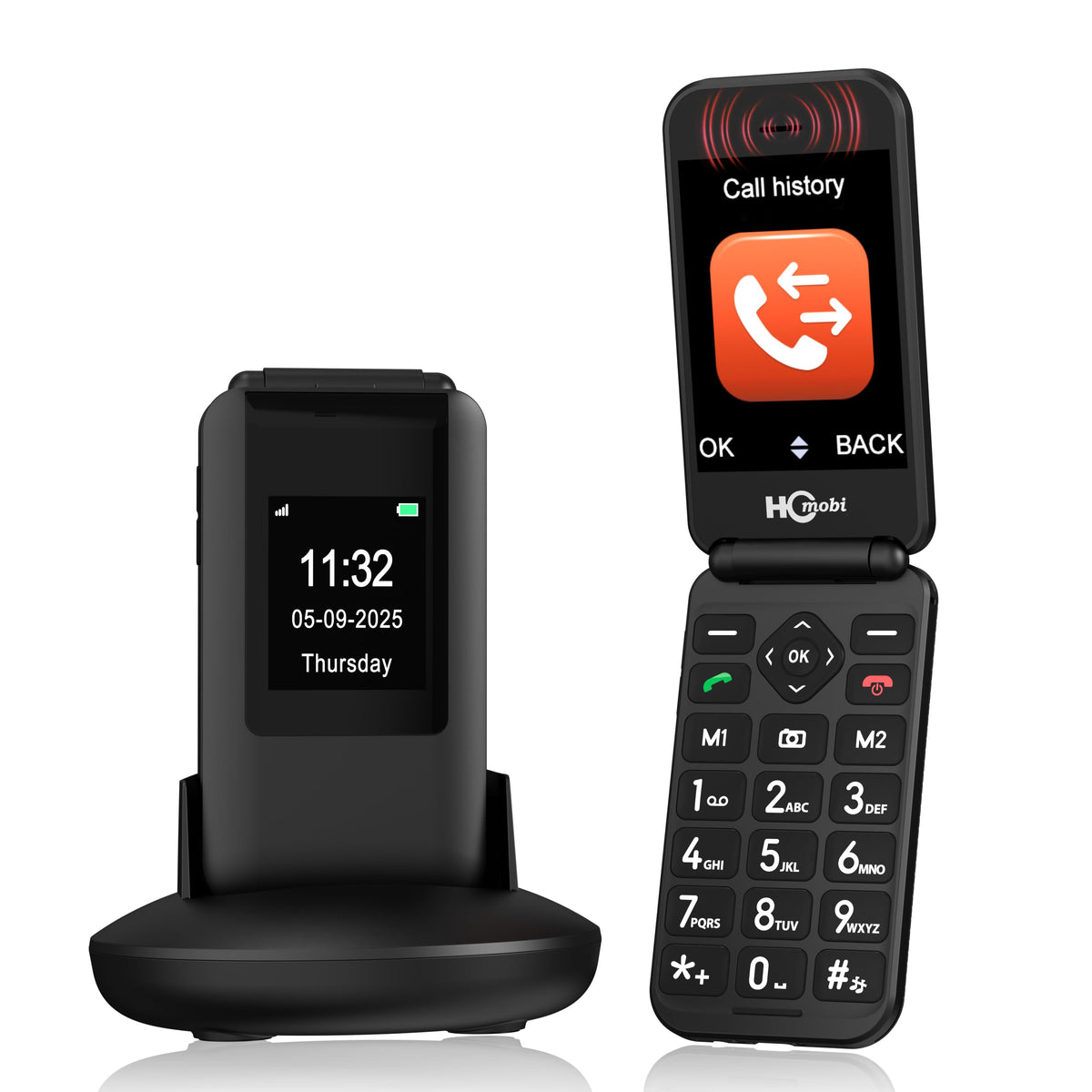 Unlocked Flip Phone Dual Screen E1452