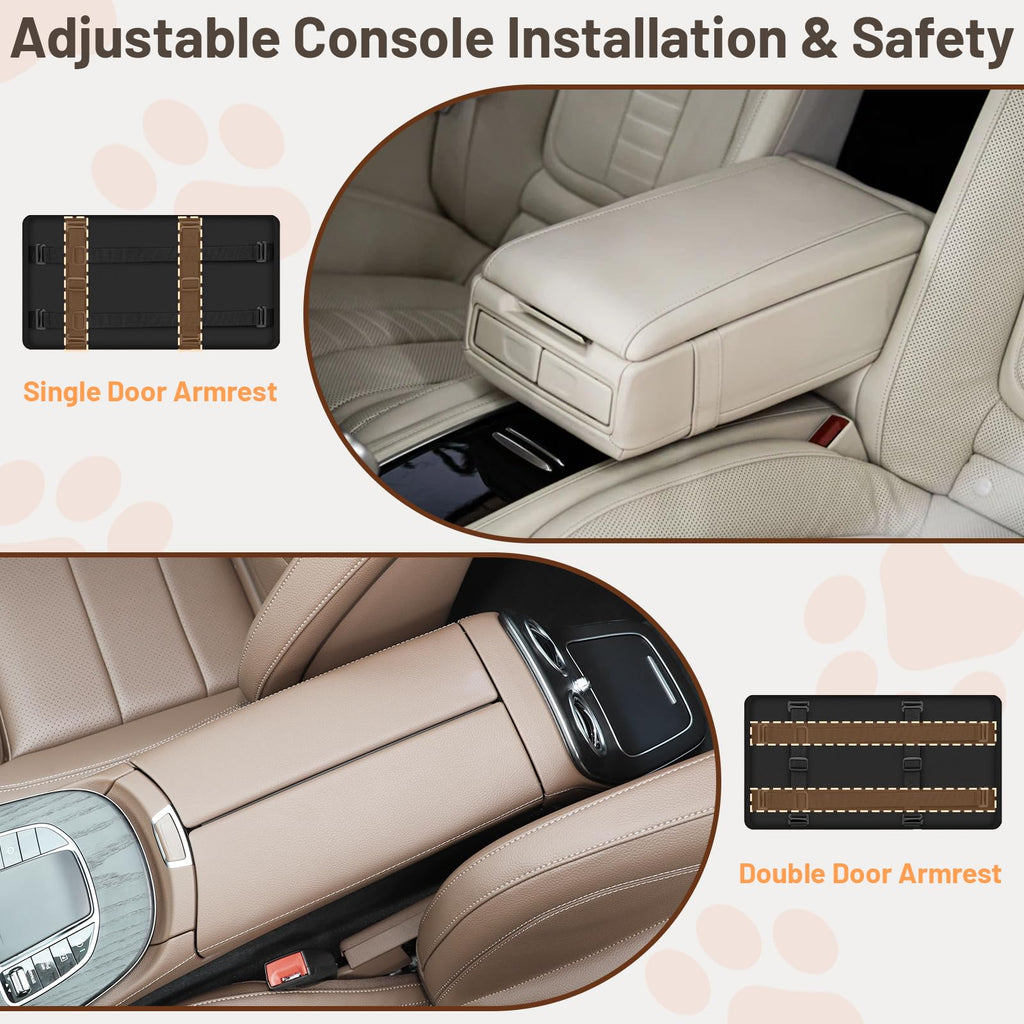 2-in-1 Dog Car Seat & Shoulder Carrier Dark Grey G268