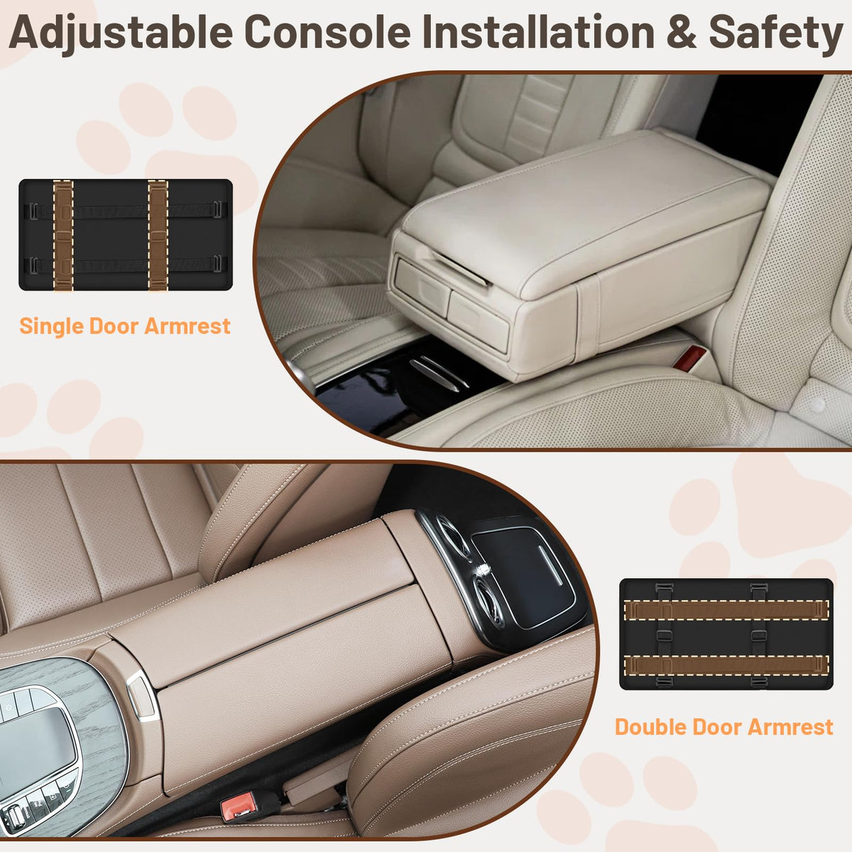 2-in-1 Dog Car Seat & Shoulder Carrier Dark Grey G268