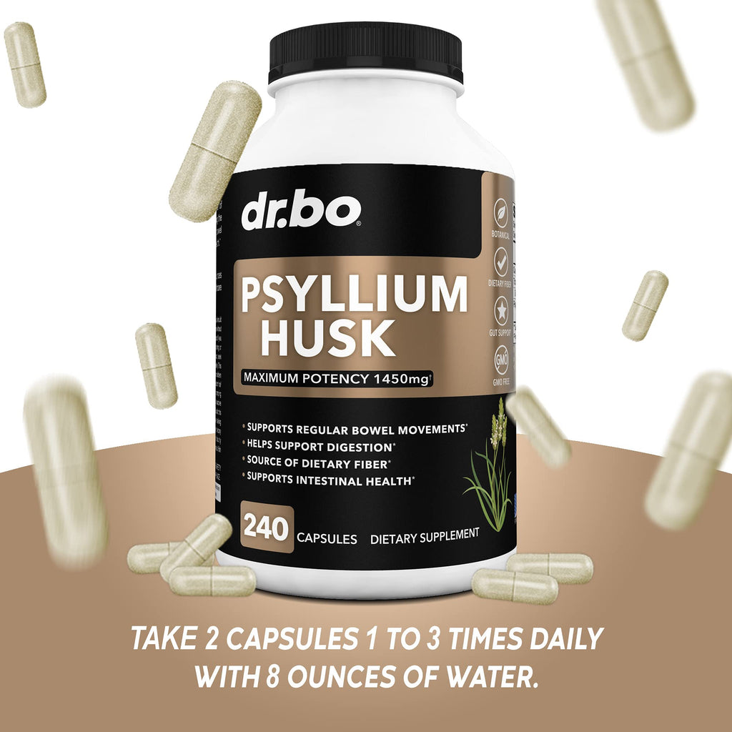 Psyllium Husk Capsule Fiber Supplement E863