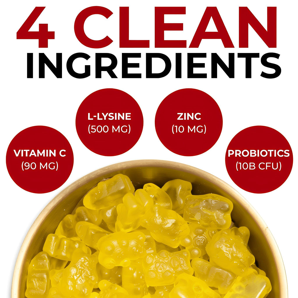 Cold Sore Treatment with L-Lysine, Zinc & Vitamin C W7702