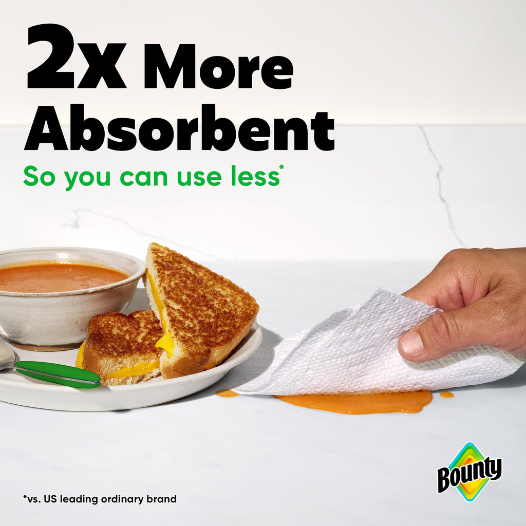 White Paper Towels, 2 Triple Rolls W923