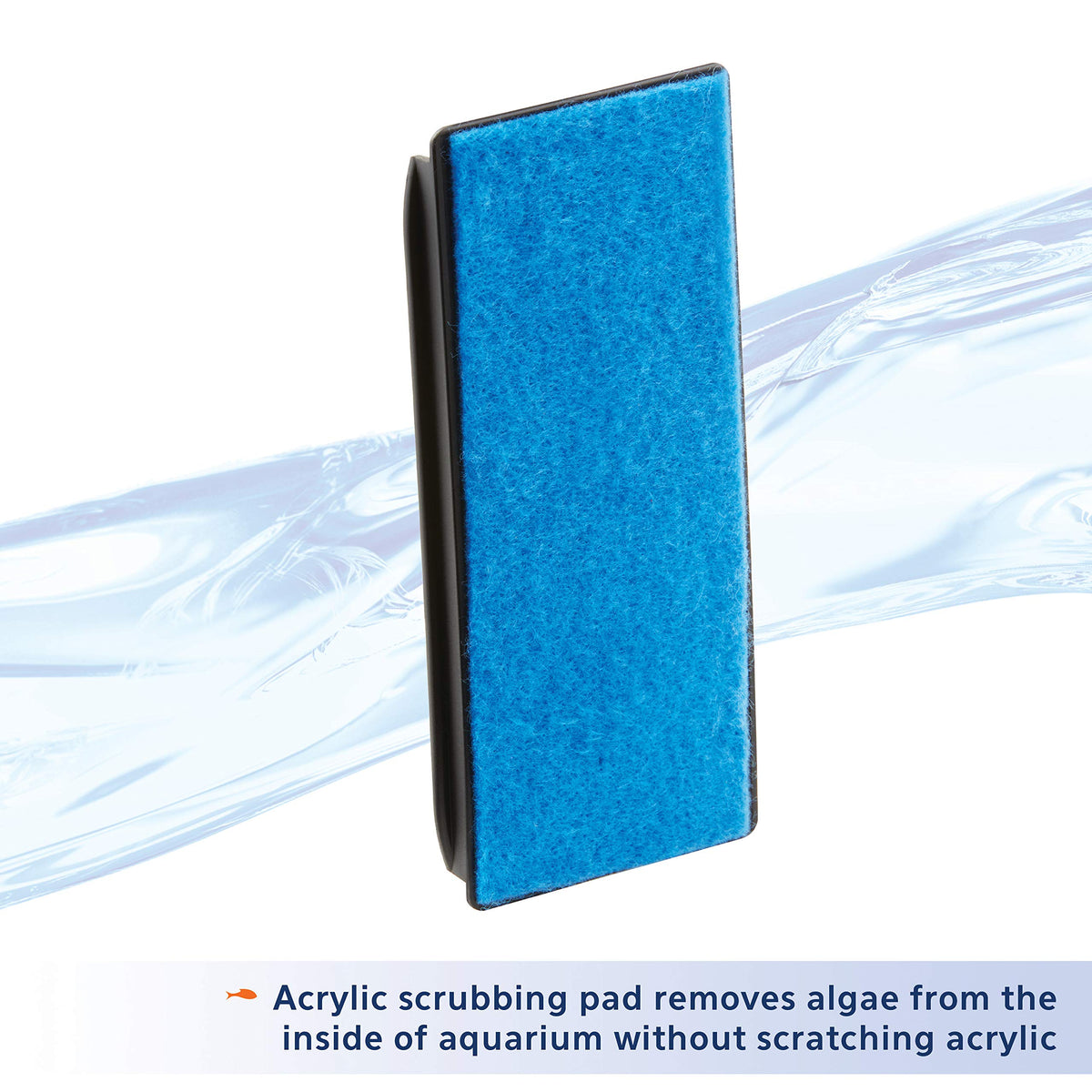 Aquarium Algae Scraper Magnetic Glass Cleaner Z90396