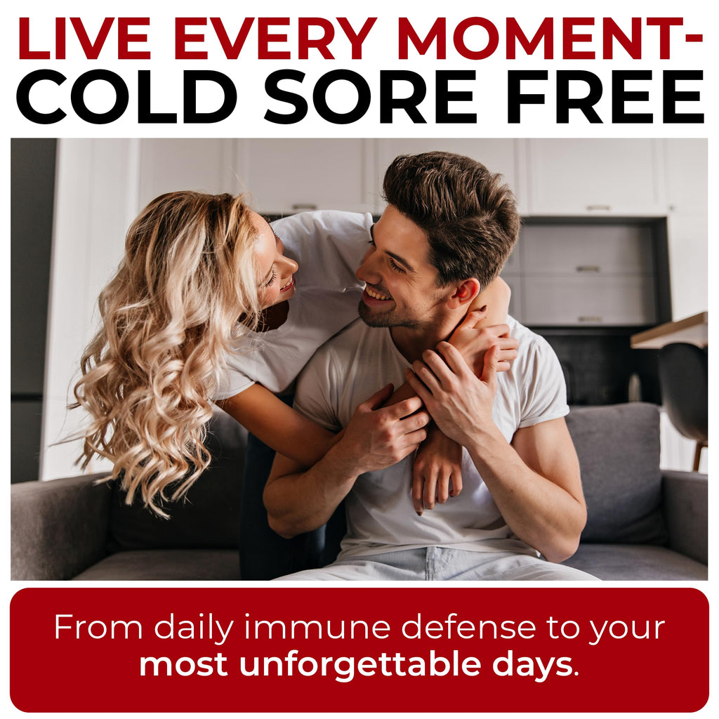 Cold Sore Treatment with L-Lysine, Zinc & Vitamin C W7702