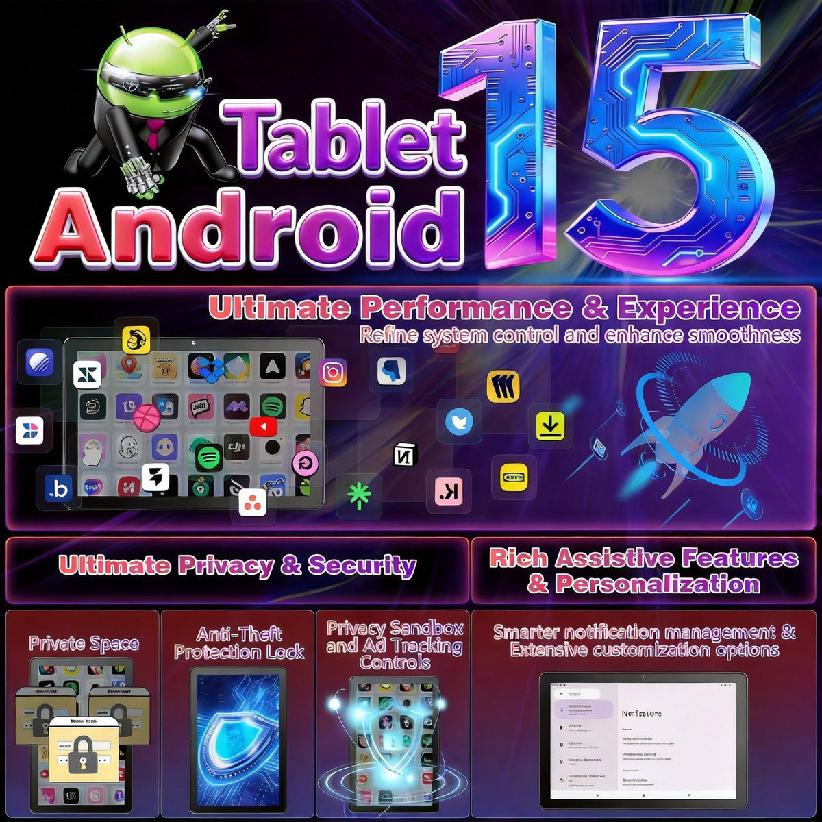 10 Inch Octa-Core Android Tablet I64873