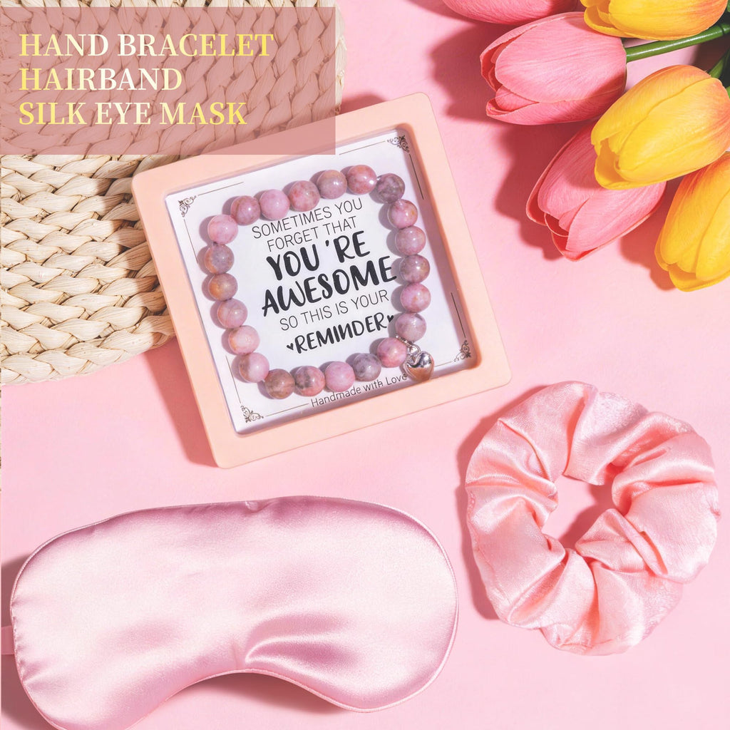 15 Pcs Pink Gift Basket W6734