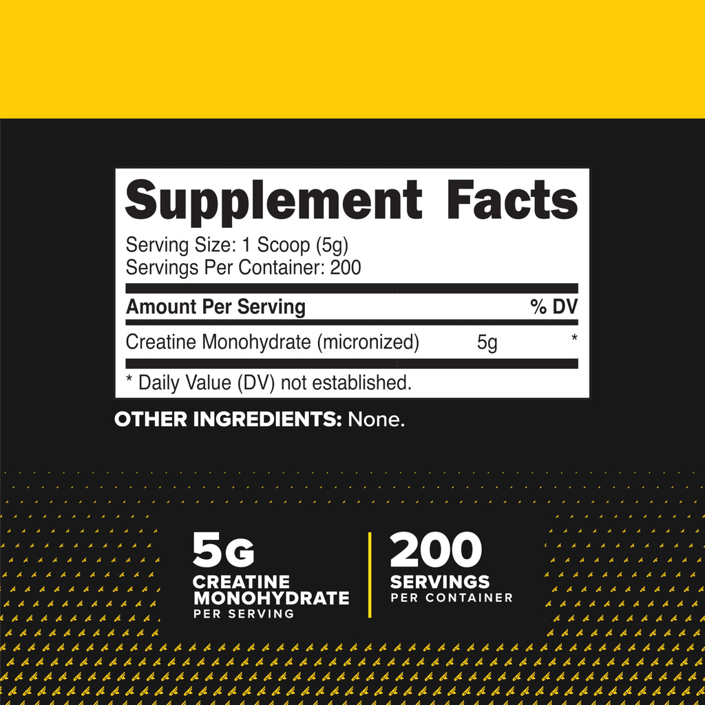 Micronized Creatine Monohydrate Powder 1,000 Grams F460