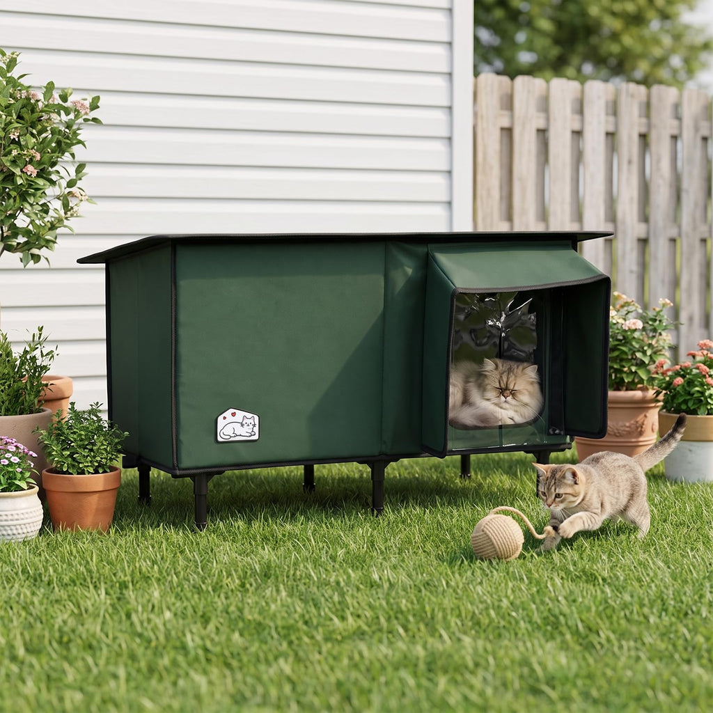 Heated Outdoor Cat House W197971