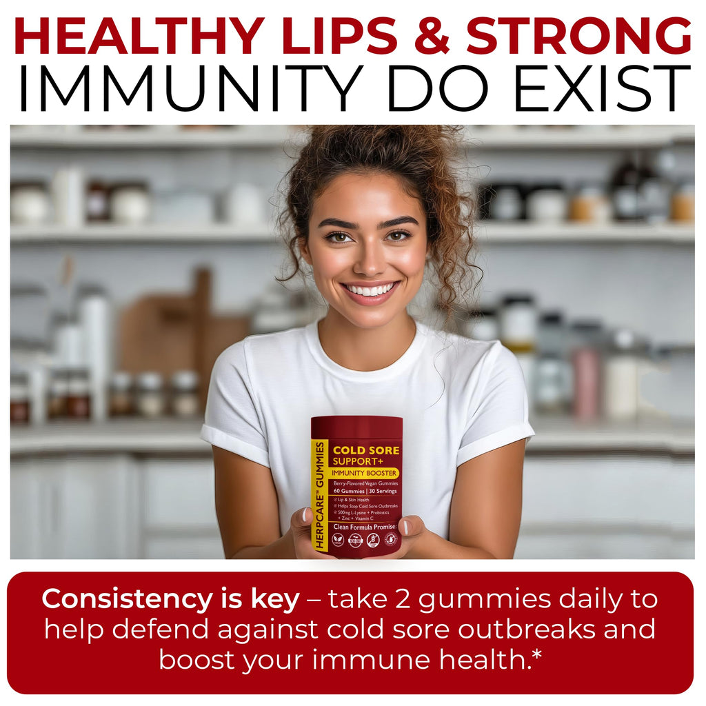 Cold Sore Treatment with L-Lysine, Zinc & Vitamin C W7702