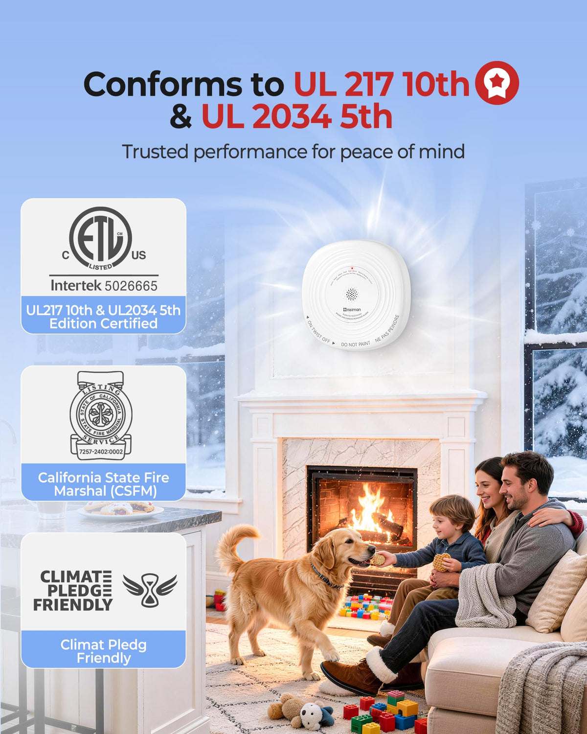 Smoke and Carbon Monoxide Detector 3-Pack J651827