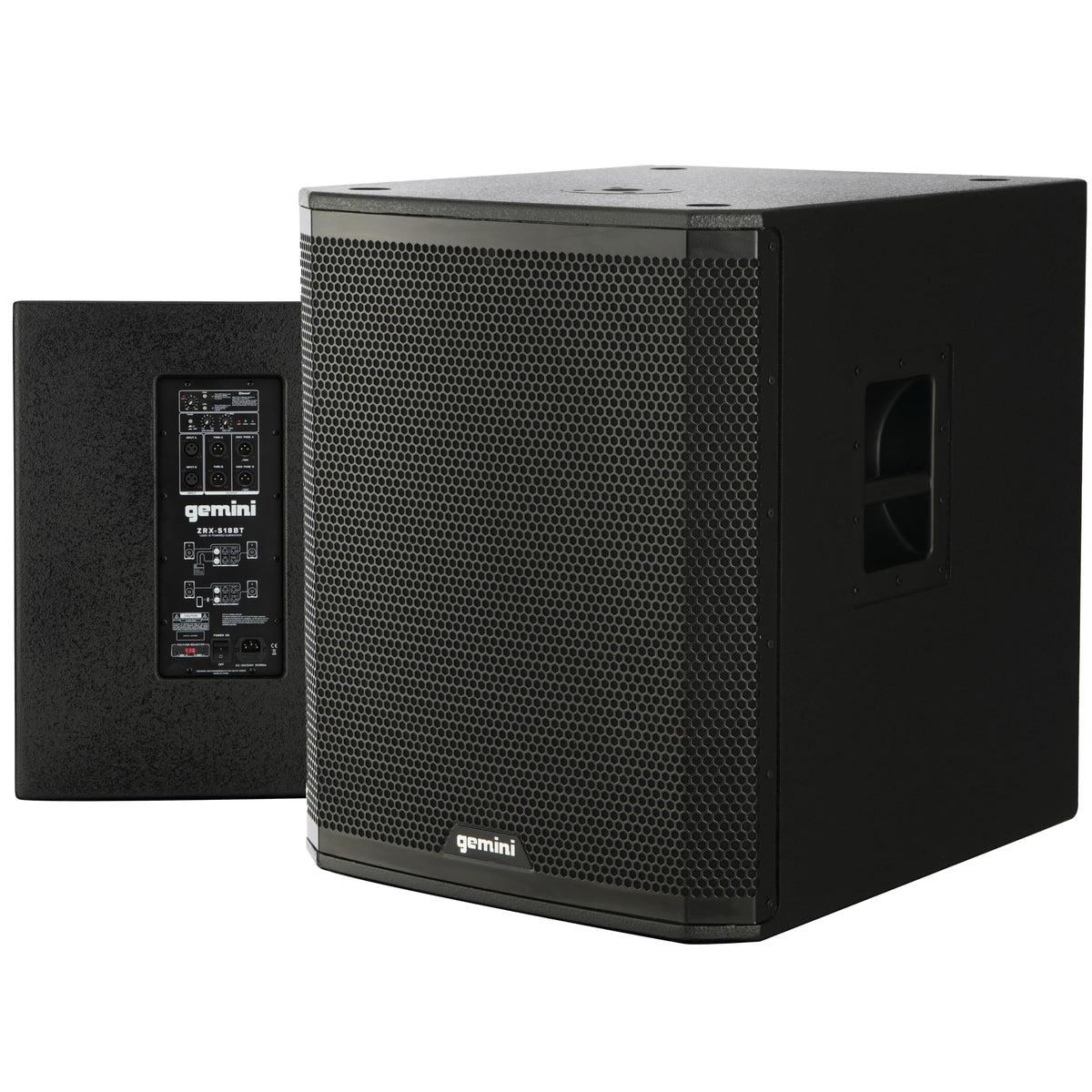18" Powered Subwoofer, 1200 Watts, Bluetooth TWS B476