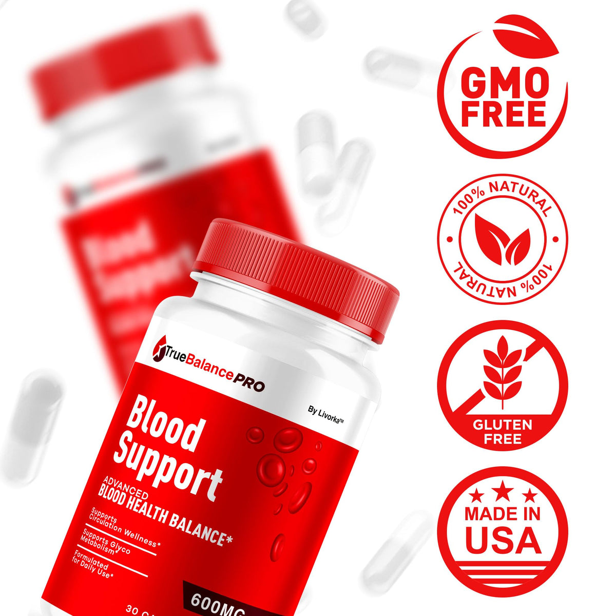 2 Pack 60 Capsules Maximum Strength Capsules Supplement A1897