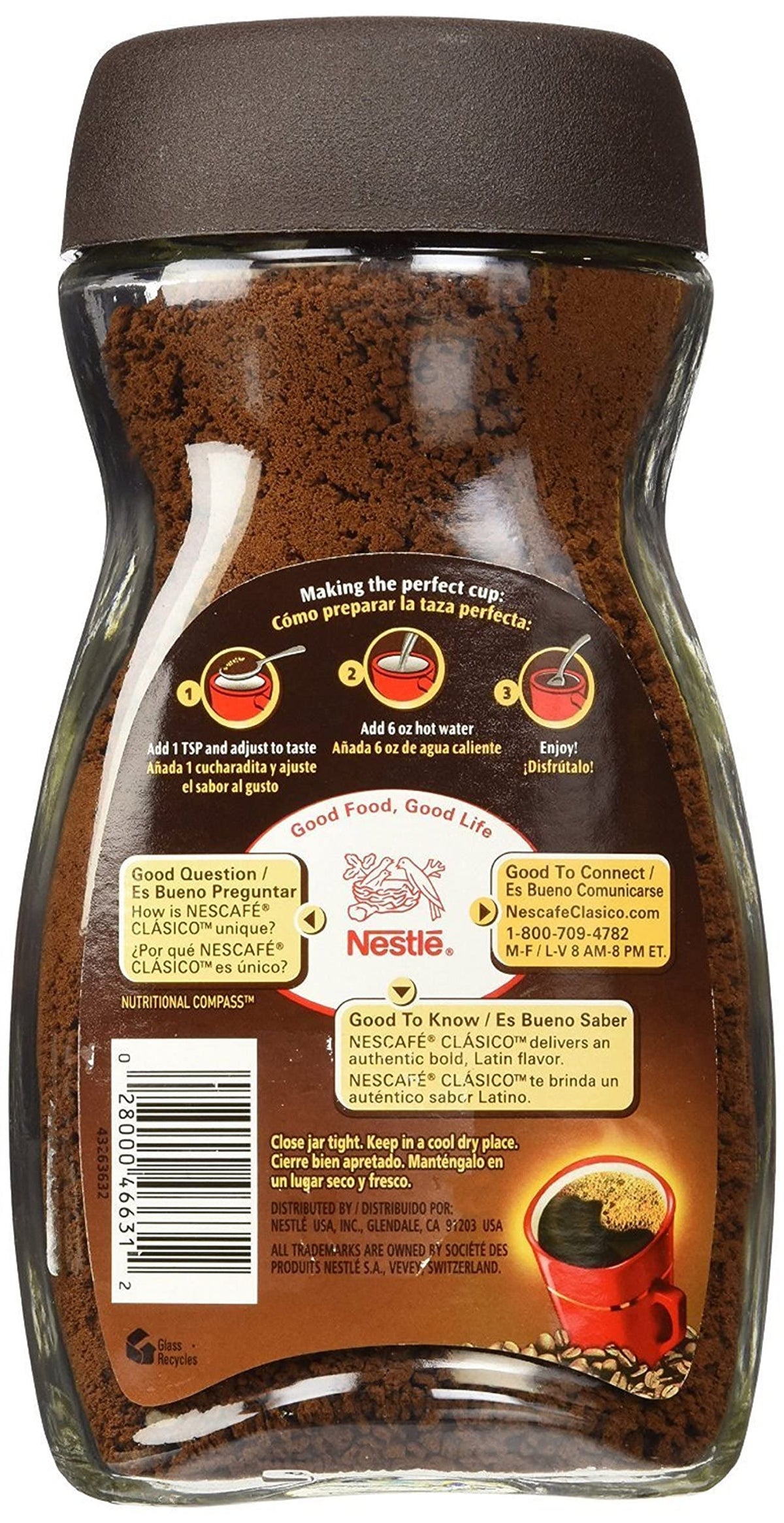 Instant Coffee 7-Ounce Jars Pack of 3 E3487