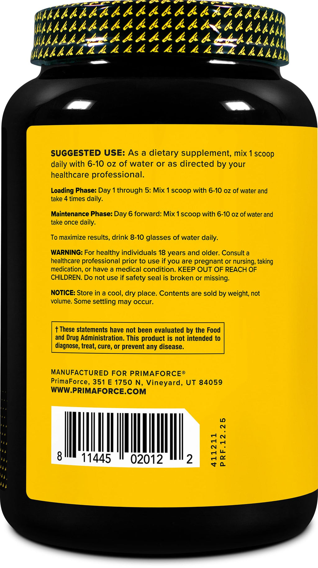 Micronized Creatine Monohydrate Powder 1,000 Grams F460