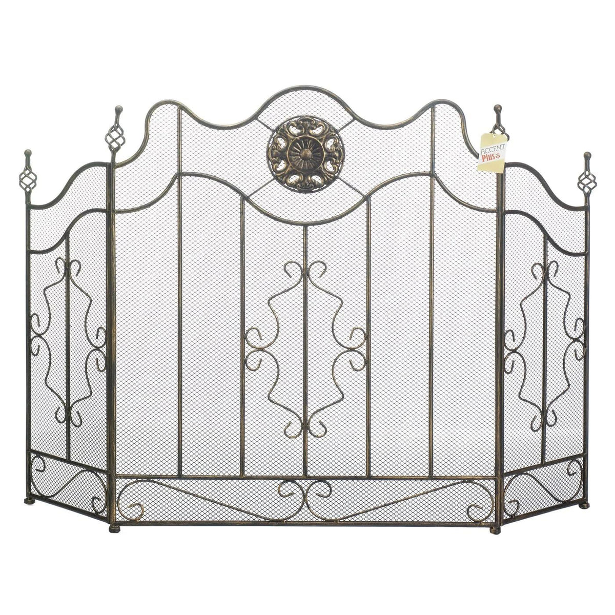 Metal Fireplace Screen T79174