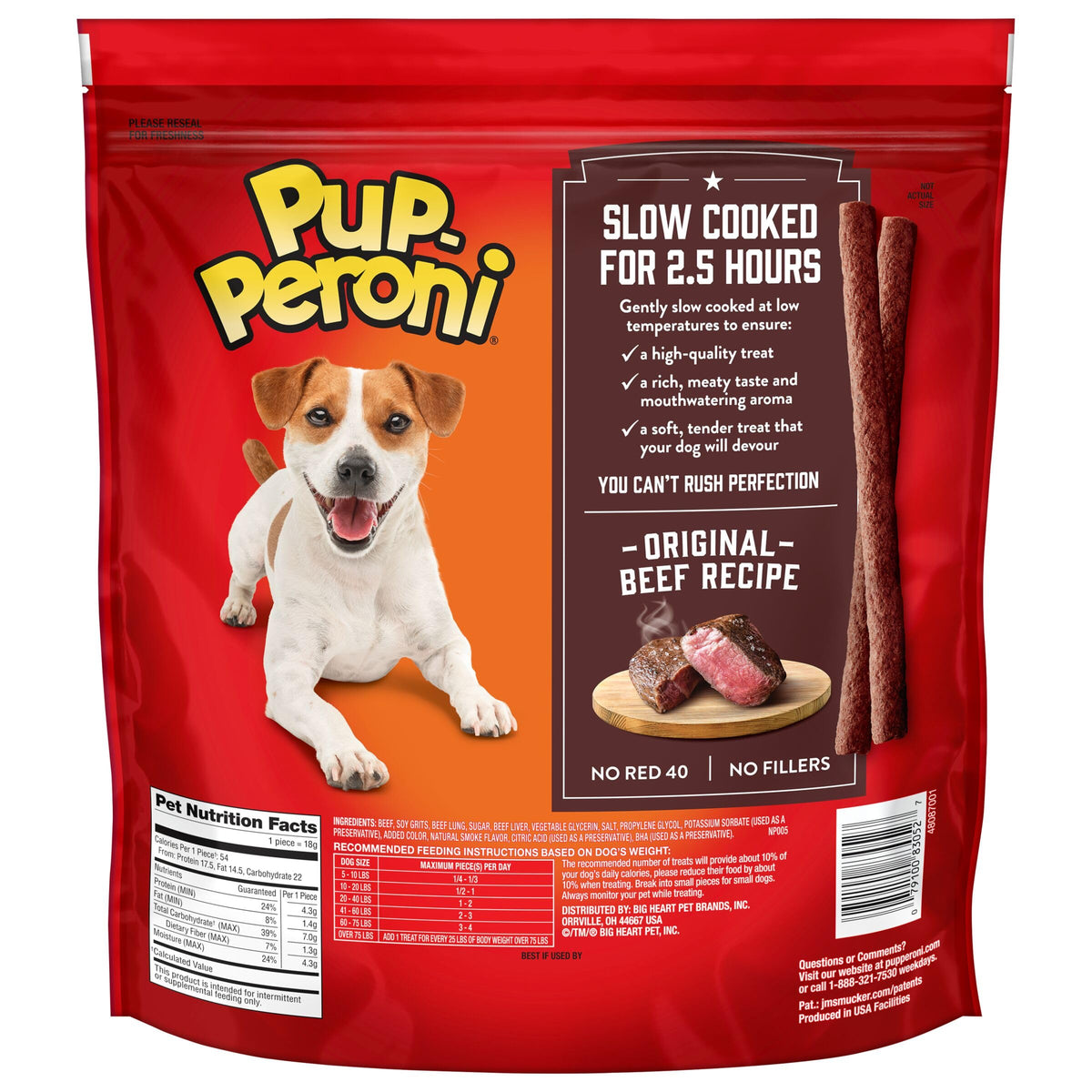 Original Beef Recipe Dog Treats 38 Oz. Bag K4905
