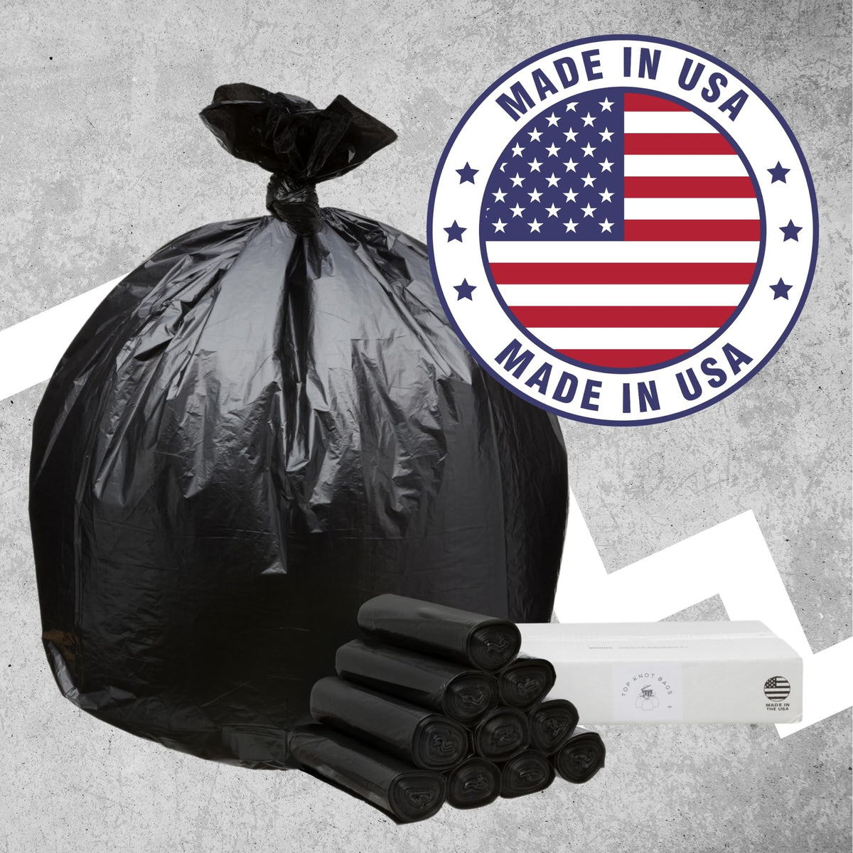 45 Gallon Black 1.5 Mil Trash Bags 100 Count A72399