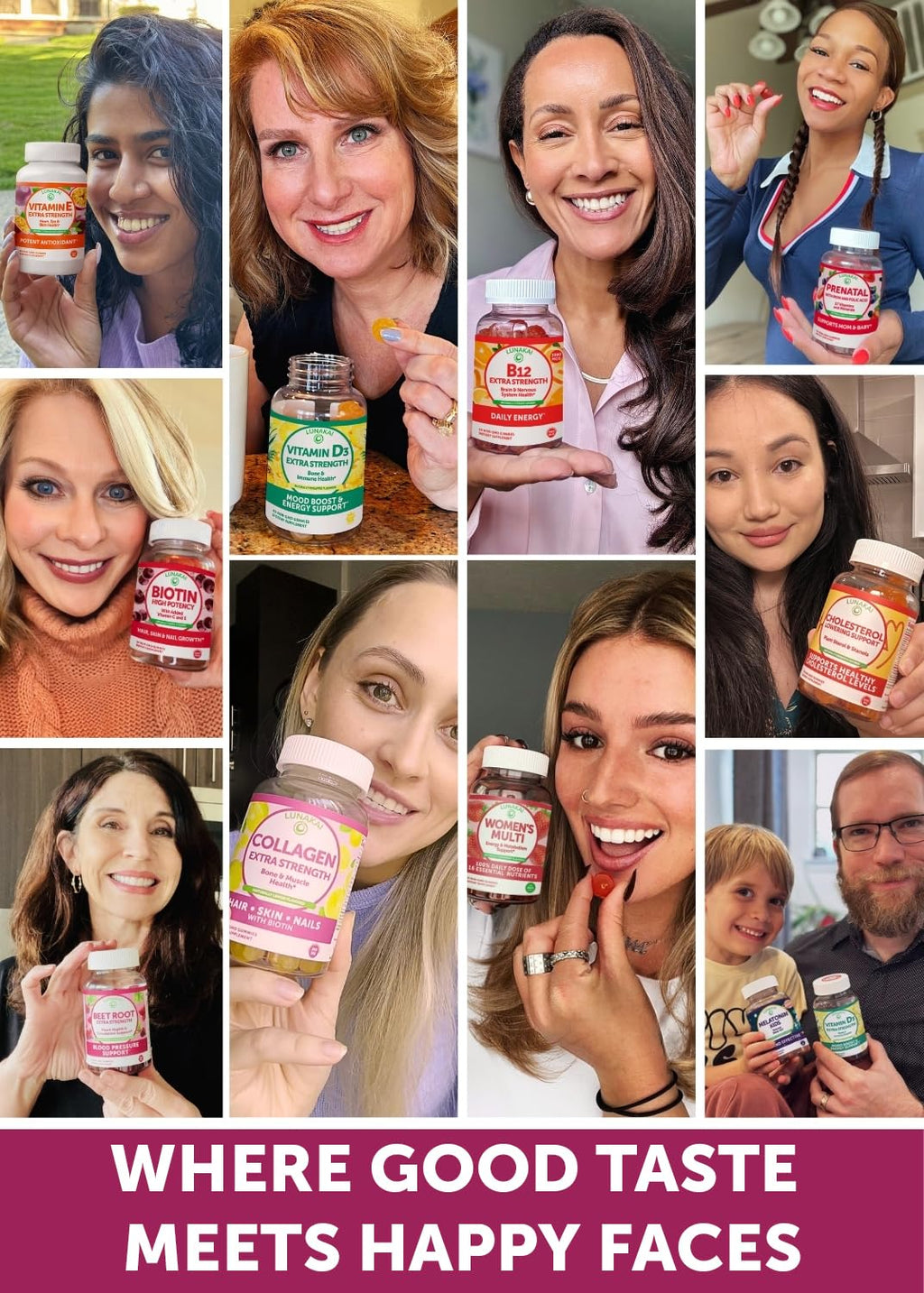 Beet Root Collagen Gummies 200mg with Biotin, Zinc, Vitamin C and E F88555
