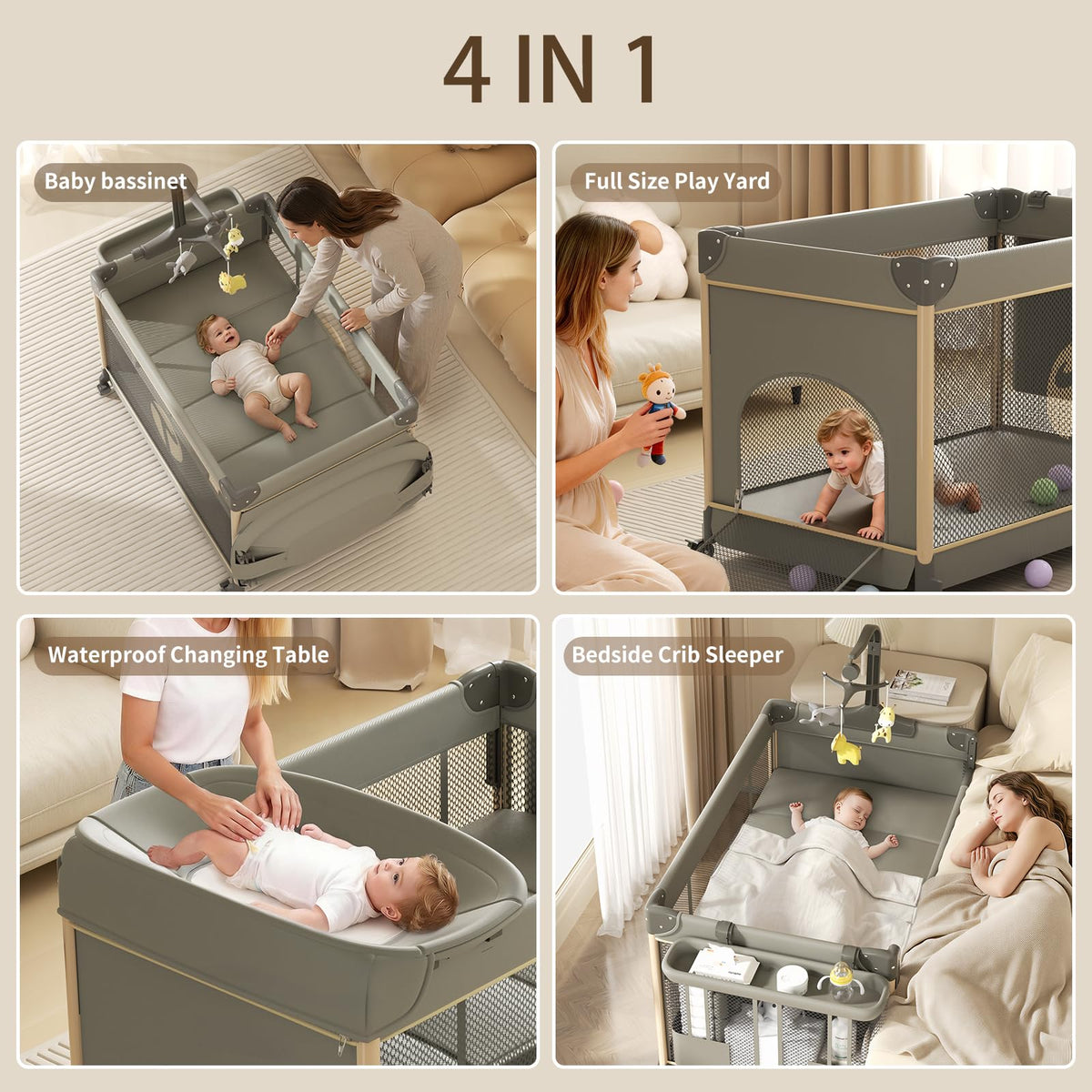 4-in-1 Pack and Play with Bag O802