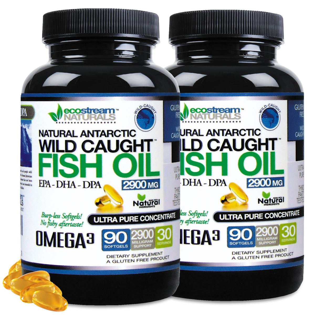 Wild Caught Omega 3 Fish Oil 2,900 MG S101444