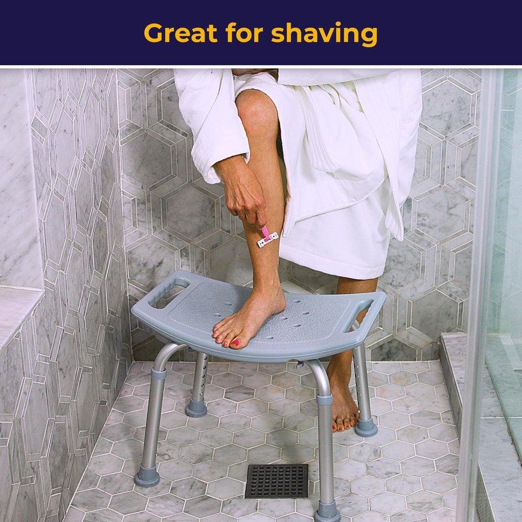 Adjustable Non-Slip Aluminum Shower and Bath Chair T165521