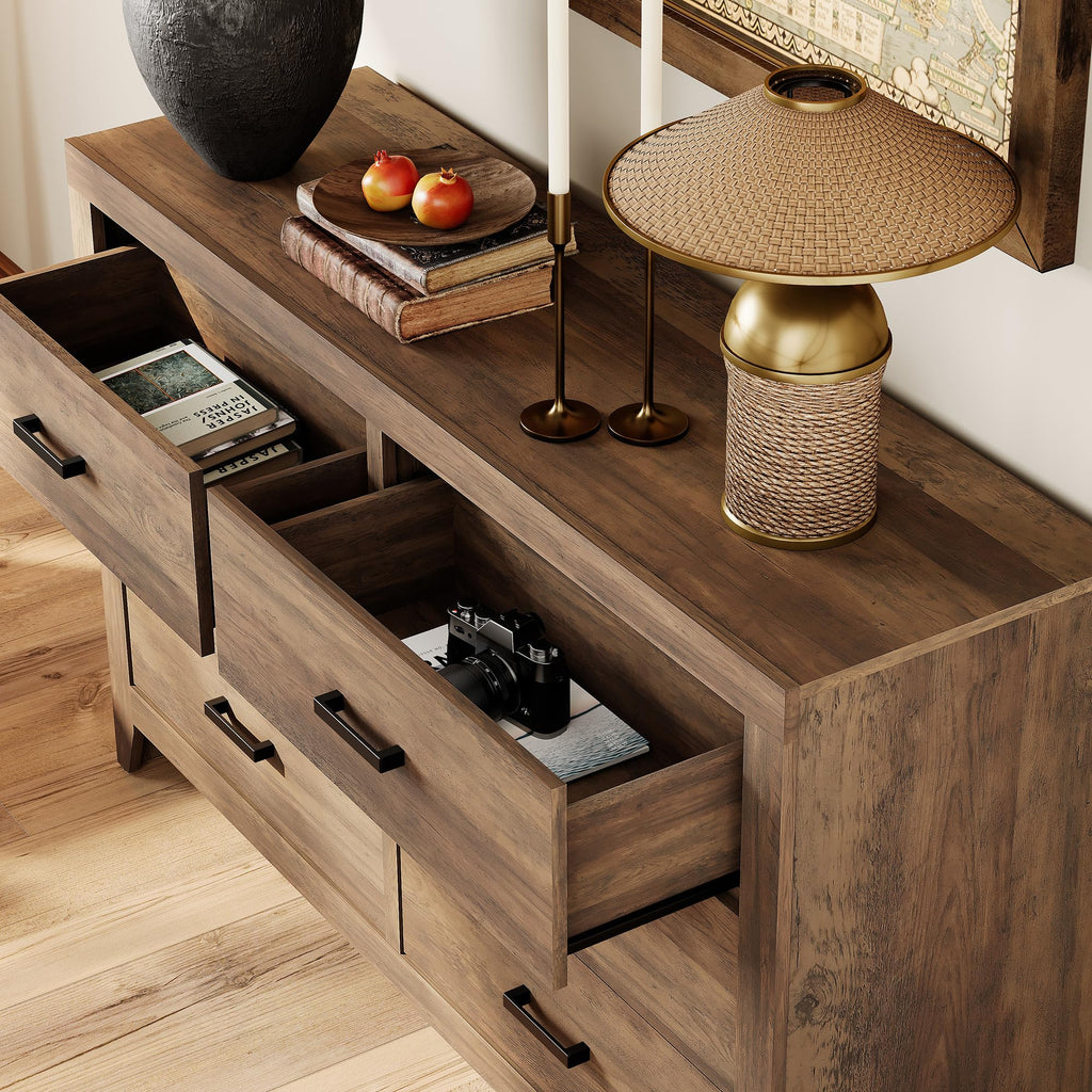 4-Piece Modular Entertainment Center with Bookshelves M539724